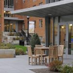 University of Scranton - Loyola Science Center Living Room Plaza & Cascading Stair